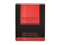 Afrodiziakální vonná svíčka Magnetifico Aphrodisiac Candle Sweet Strawberries - Valavani